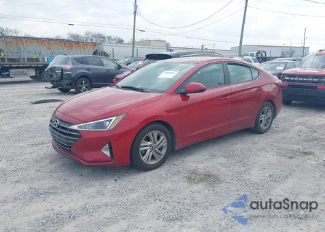 2019 Hyundai Elantra Value Edition from USA, damaged, VIN KMHD84LF2KU831475